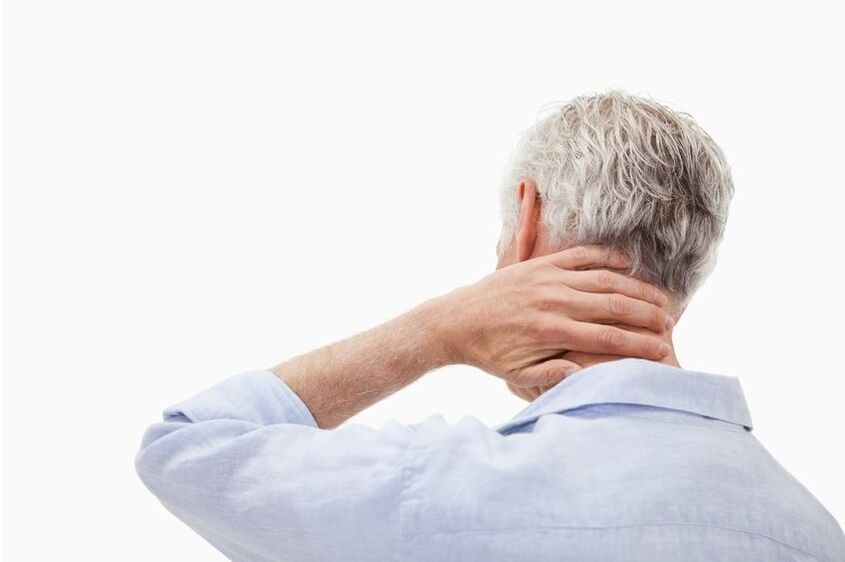 sāpes kaklā osteohondrozes dēļ